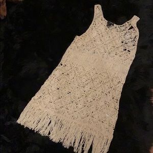 Crochet bathing suit cover up